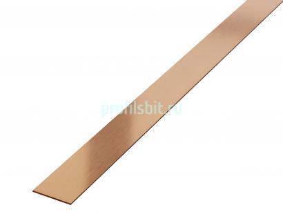 Стальная полоса 15 мм FB 15 RS розовая сатинированная 3 м