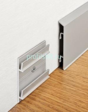 Клипса для монтажа плинтуса ПТ-70 для пола