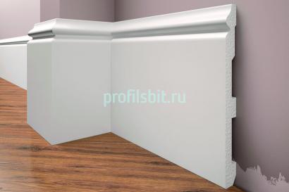 Напольный плинтус из полистирола 179х17 Cezar Elegance LPC-33 - 101 Белый 2,44 м