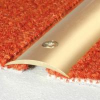 Одноуровневый порог из полированной латуни 20 мм LPO 20 2,7 м