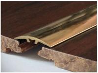 Одноуровневый порог из полированной латуни 30 мм LW 30 2,7 м