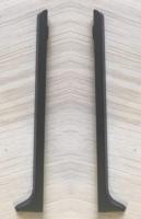 Комплект заглушек для напольного плинтуса Мега-Трейд ЛП-40з Чёрный (левая+правая)