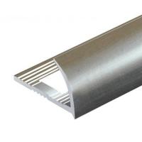 Алюминиевая раскладка для плитки наружний угол ПО-12 шлифованный 2,7 м