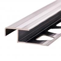Алюминиевый Z-профиль угловой ПО-183 серебро глянец 2,7 м