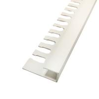 П-профиль алюминиевый окантовочный 10 мм ПО-П10 Белый муар 2,7 м