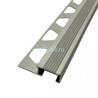 Профиль П-образный 10х20 мм из алюминия ПО-П10х20 Бронза матовая 2,7 м