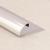 Профиль С-образный из нержавеющей стали 10 мм SR003-10H SG Серебро глянец 2,7 м