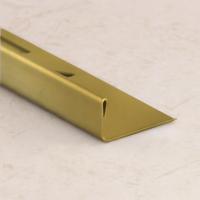 L-профиль стальной 12 мм SL005-12H ZG золото глянец 2,7м