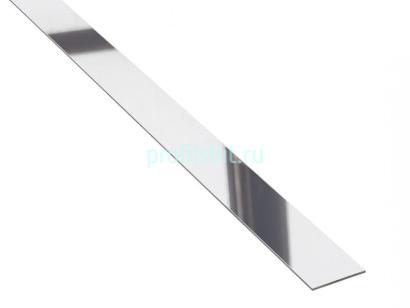 Стальная полоса 15 мм SP117-15 SG серебро глянец 2,7м