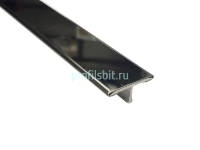 Т-профиль нержавеющая сталь 27 мм ST210-1B-27W Серебро глянец 2,7 м