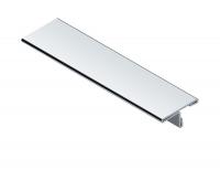 Профиль Т-образный из нержавеющей стали 25 мм SТO015-25W-8Н SG Серебро глянец 2,7 м