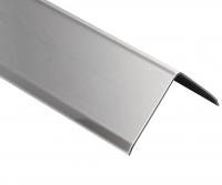 Уголок из нержавеющей стали 50х50 мм SAO12-50W SG Серебро глянец 2,7 м