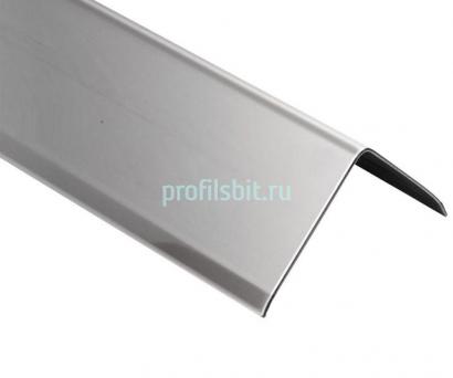 Уголок из нержавеющей стали 10х10 мм SAO12-10W SG Серебро глянец 2,7 м