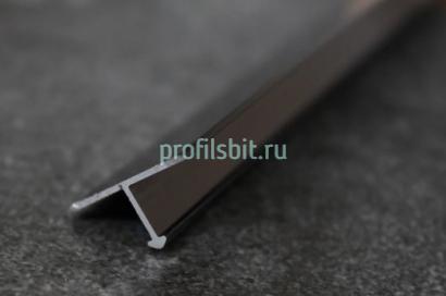 Алюминиевый Т-профиль ПТ-13/5 Бронза глянец 2,7 м