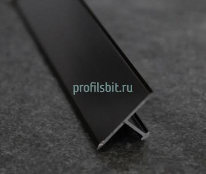 Алюминиевый Т-профиль ПТ-26 Черный матовый 2,7 м