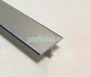 Алюминиевый Т-профиль ПТ-18/5 серебро глянец 2,7 м