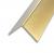 Алюминиевый уголок 40х40 мм ПБ40х40 золото матовое 2,7 м